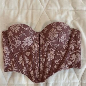 Windsor Mauve Bustier Top